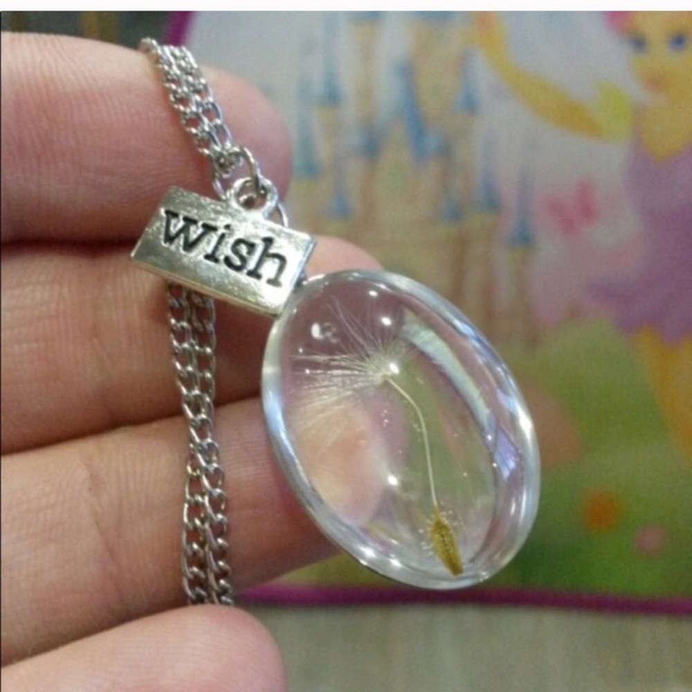 Dandelion necklace - Picture 4 of 8